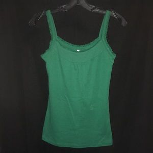 🆘 Anchor Blue Spaghetti Strap Tank Top